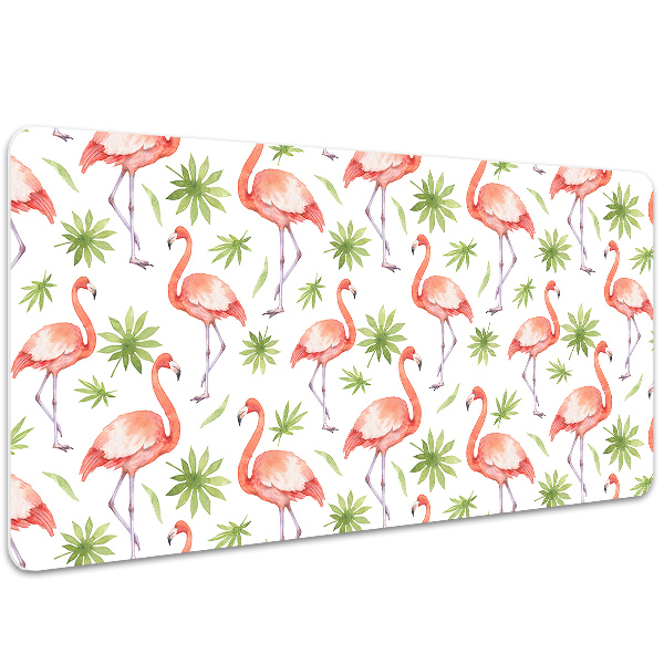 Sous main de bureau Flamants