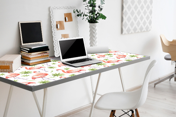Sous main de bureau Flamants