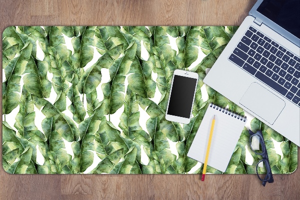 Protège bureau Feuilles exotiques