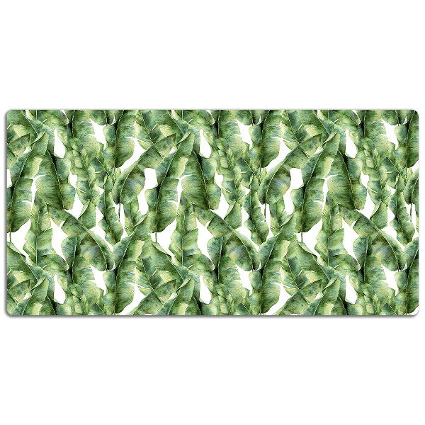 Protège bureau Feuilles exotiques