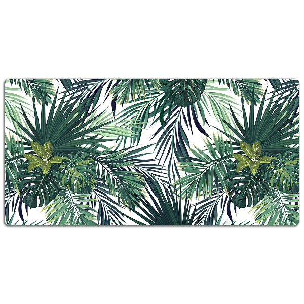 Protège bureau Feuilles tropicales
