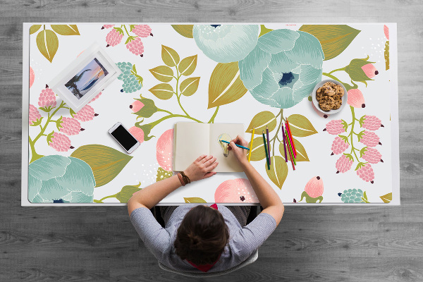 Tapis de bureau Fleurs de printemps