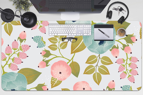 Tapis de bureau Fleurs de printemps