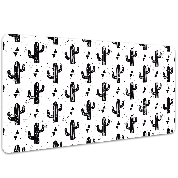 Sous-main bureau Cactus noirs