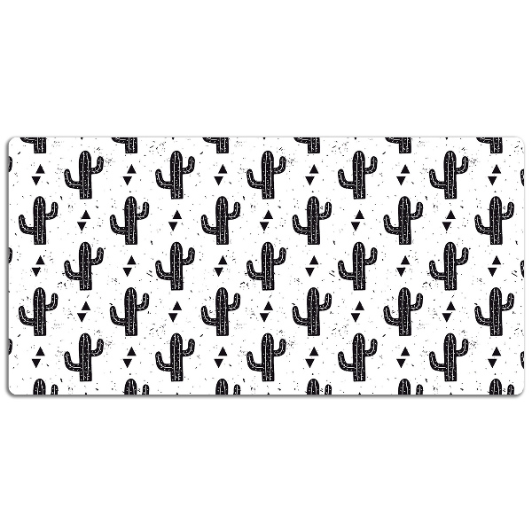 Sous-main bureau Cactus noirs