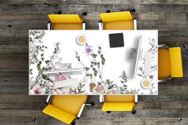 Tapis de bureau Jardin pastel