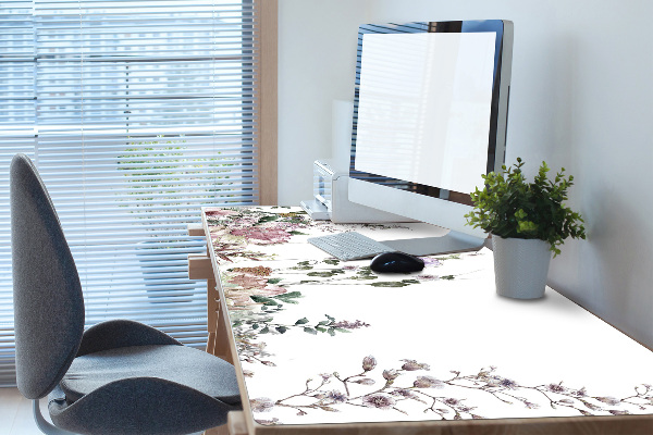 Tapis de bureau Jardin pastel