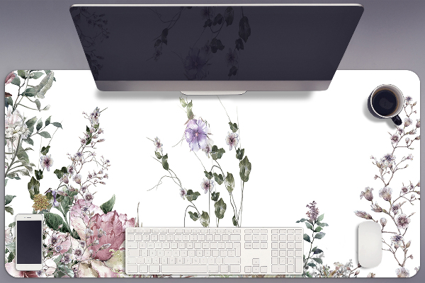 Tapis de bureau Jardin pastel