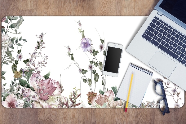 Tapis de bureau Jardin pastel
