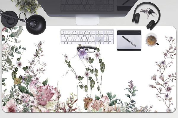 Tapis de bureau Jardin pastel