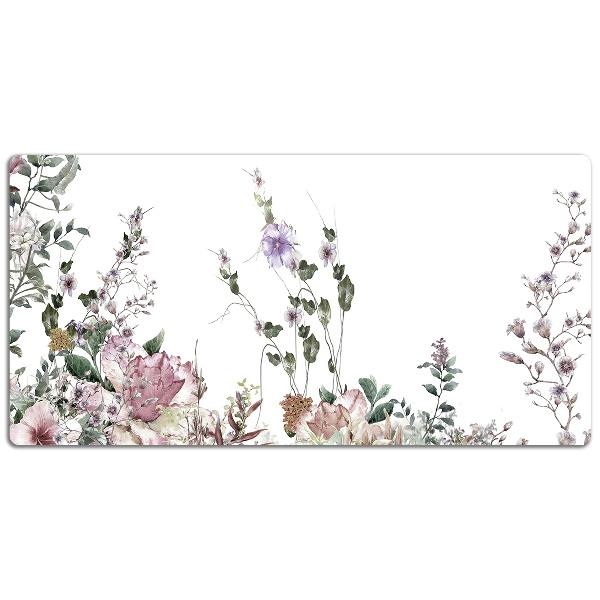 Tapis de bureau Jardin pastel