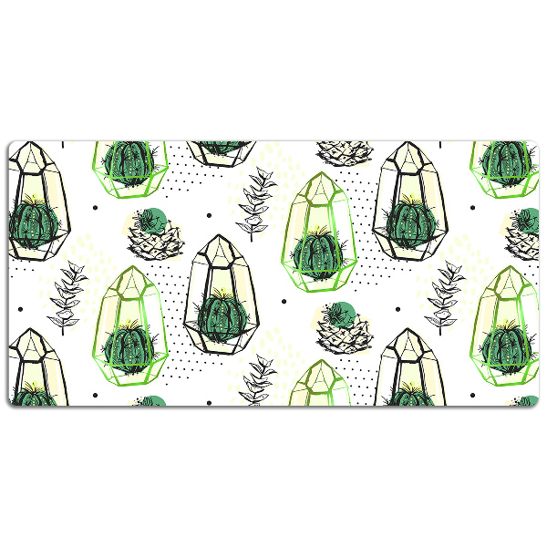 Protège bureau Cactus en solides