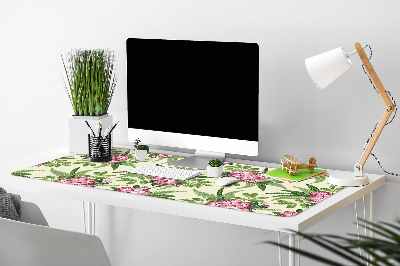 Protège bureau Fleurs tropicales