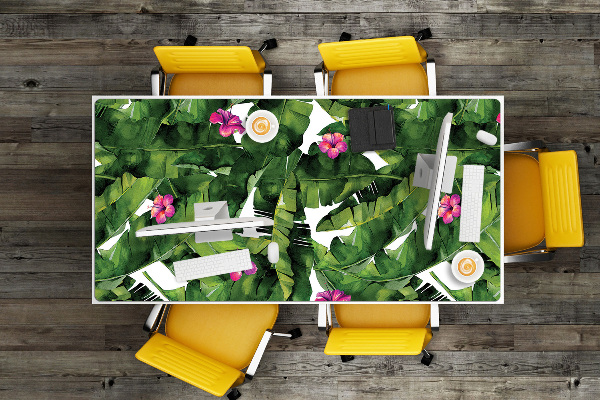 Sous main de bureau Hibiscus