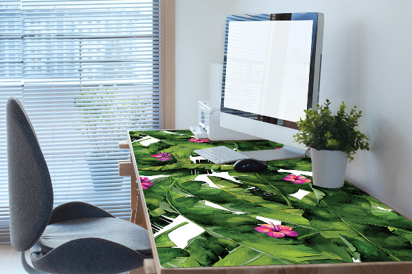 Sous main de bureau Hibiscus