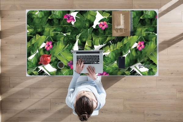 Sous main de bureau Hibiscus
