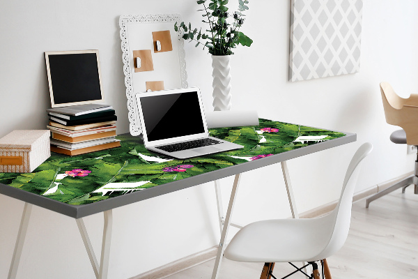 Sous main de bureau Hibiscus