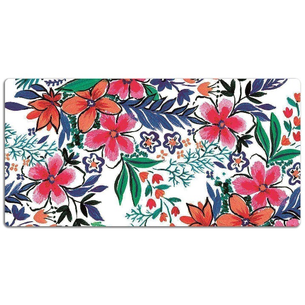 Tapis de bureau Fleurs colorées