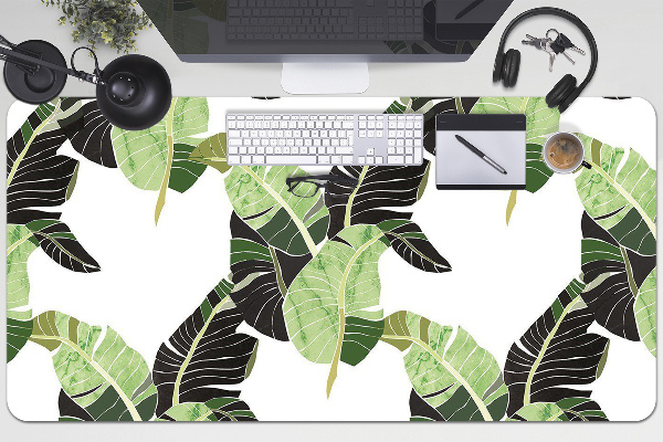 Sous-main bureau Feuilles de palmier