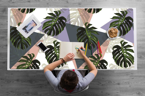 Sous main de bureau Modèle Monstera