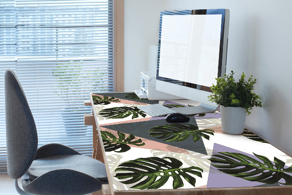 Sous main de bureau Modèle Monstera