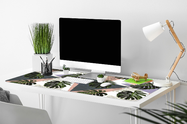 Sous main de bureau Modèle Monstera