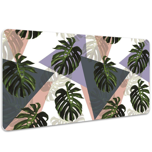 Sous main de bureau Modèle Monstera