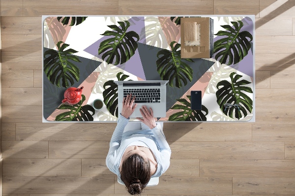 Sous main de bureau Modèle Monstera