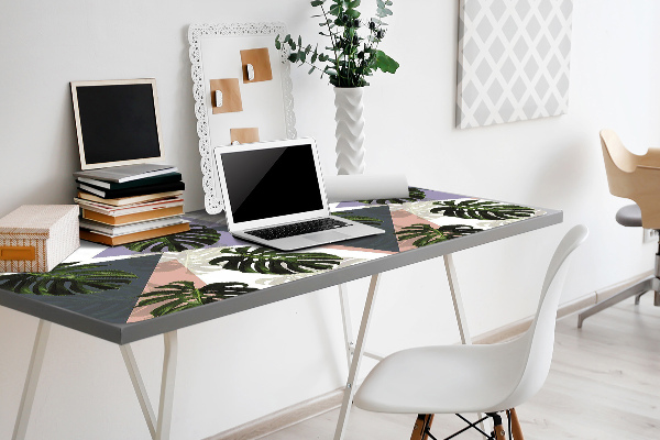 Sous main de bureau Modèle Monstera