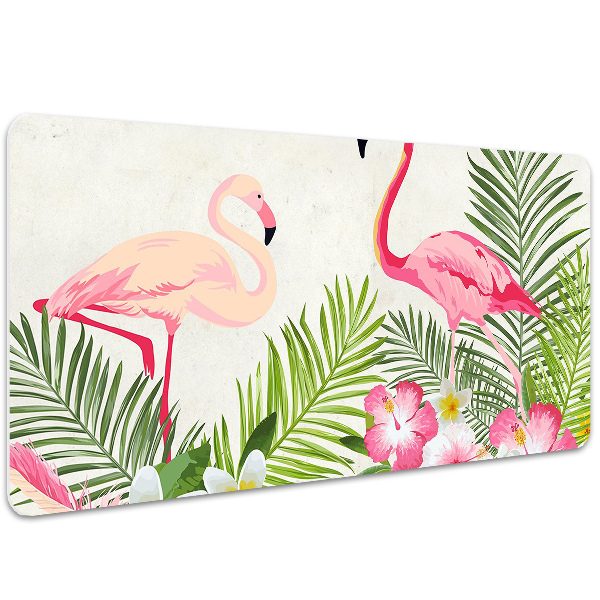 Tapis de bureau Deux flamants