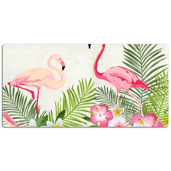 Tapis de bureau Deux flamants