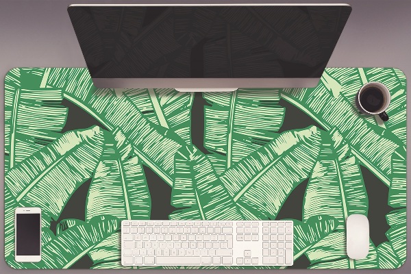 Sous-main bureau Palmiers exotiques