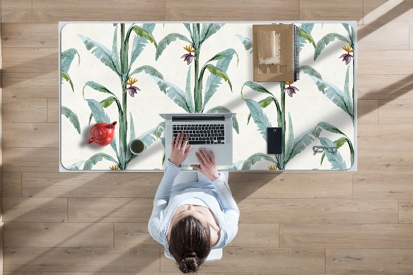 Sous-main bureau Plantes tropicales
