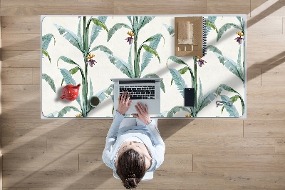 Sous-main bureau Plantes tropicales