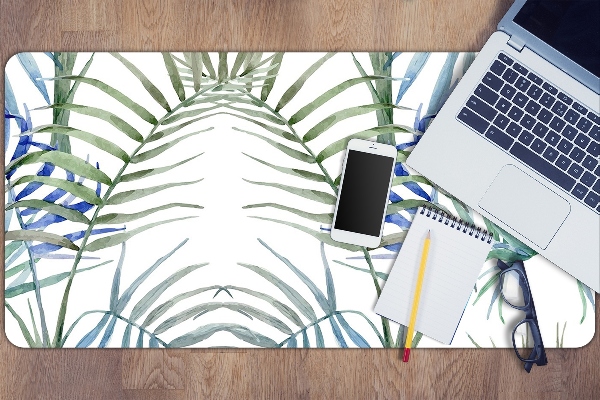 Protège bureau Feuilles tropicales