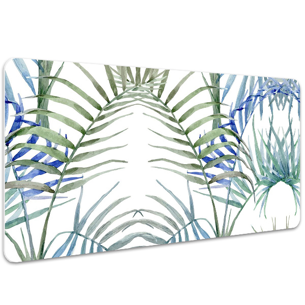 Protège bureau Feuilles tropicales