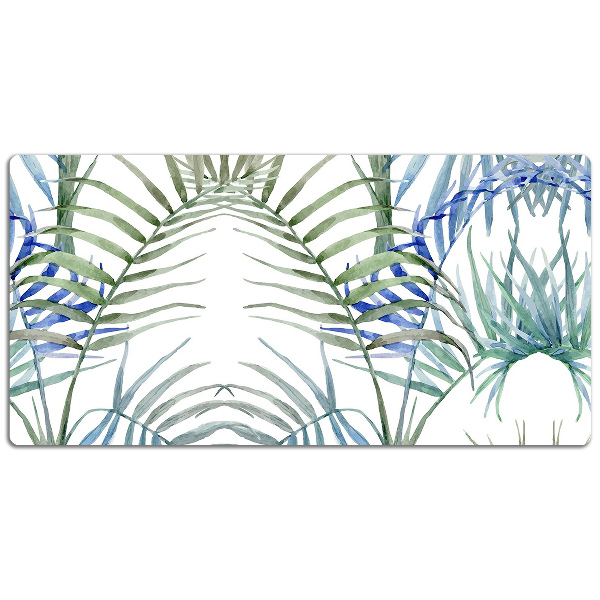 Protège bureau Feuilles tropicales