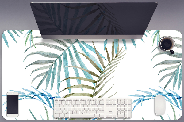 Protège bureau Feuilles tropicales