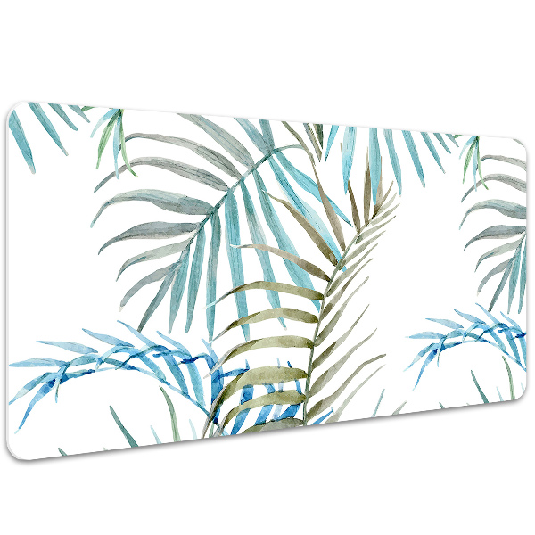 Protège bureau Feuilles tropicales