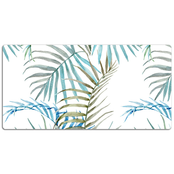 Protège bureau Feuilles tropicales