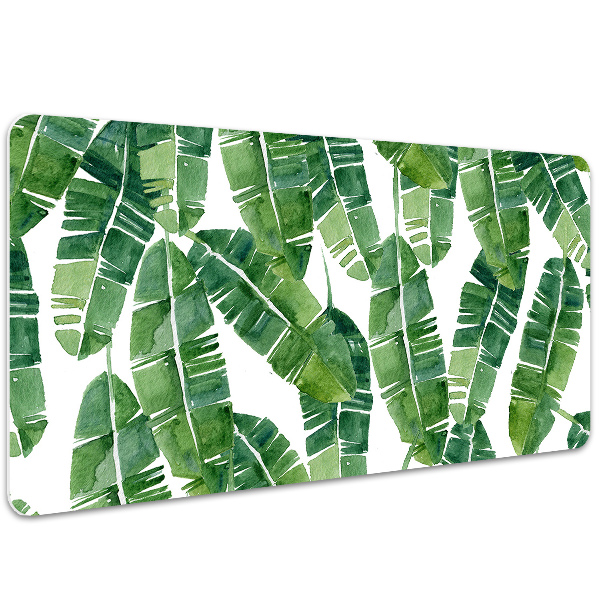 Protège bureau Feuilles exotiques