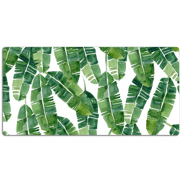 Protège bureau Feuilles exotiques