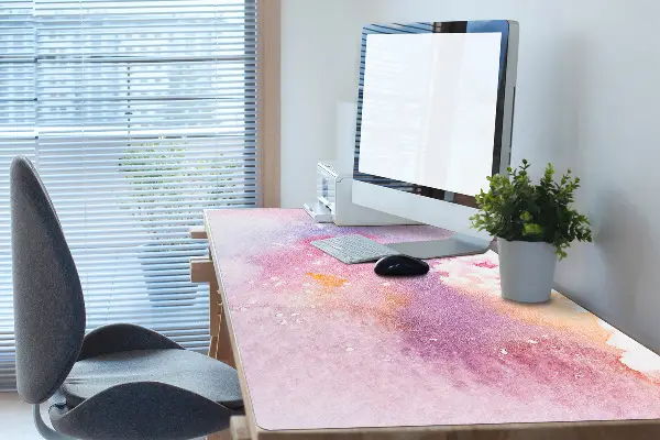 Sous-main bureau Taches de bonbons