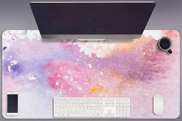 Sous-main bureau Taches de bonbons
