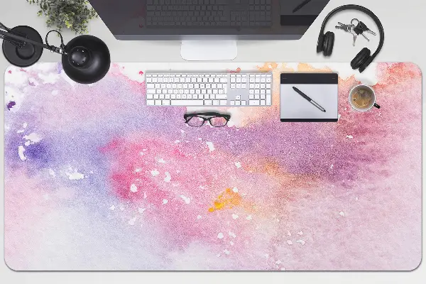 Sous-main bureau Taches de bonbons