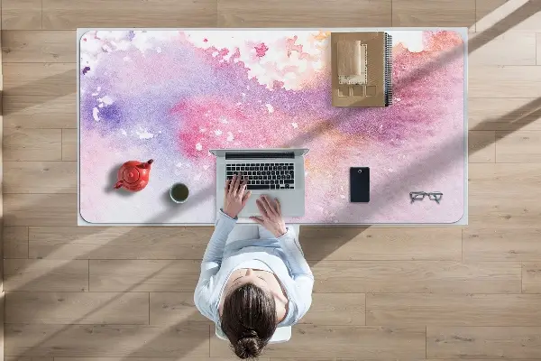 Sous-main bureau Taches de bonbons
