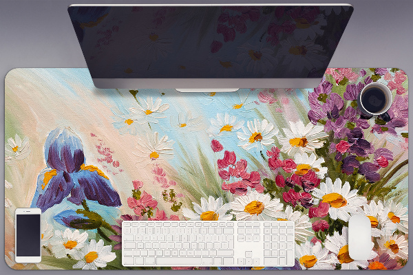 Sous main de bureau Prairie solide