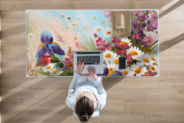 Sous main de bureau Prairie solide