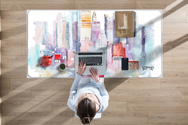 Tapis de bureau Ville