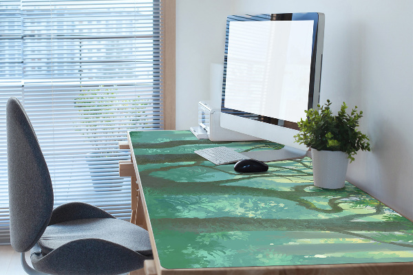 Sous main de bureau forêt Noire